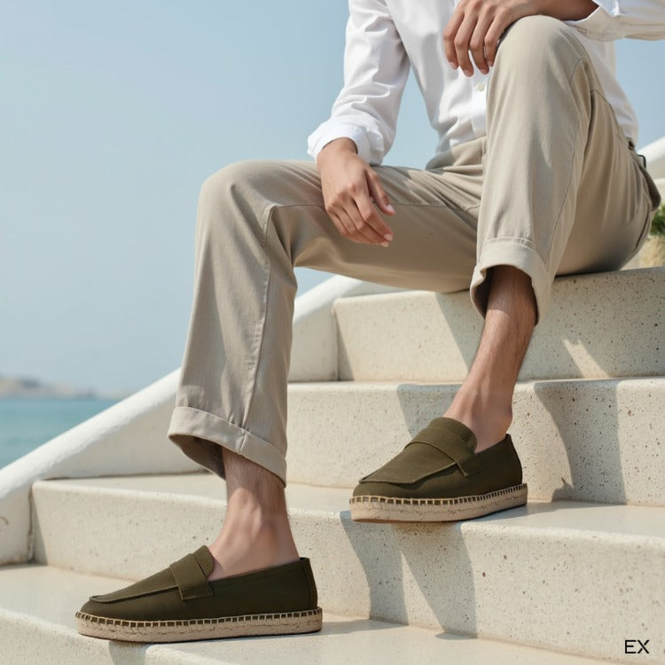 Mocassin espadrille pour hommes