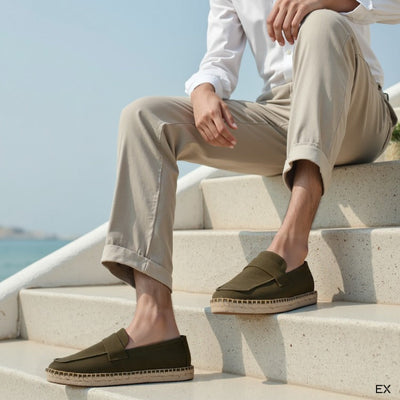Mocassin espadrille pour hommes