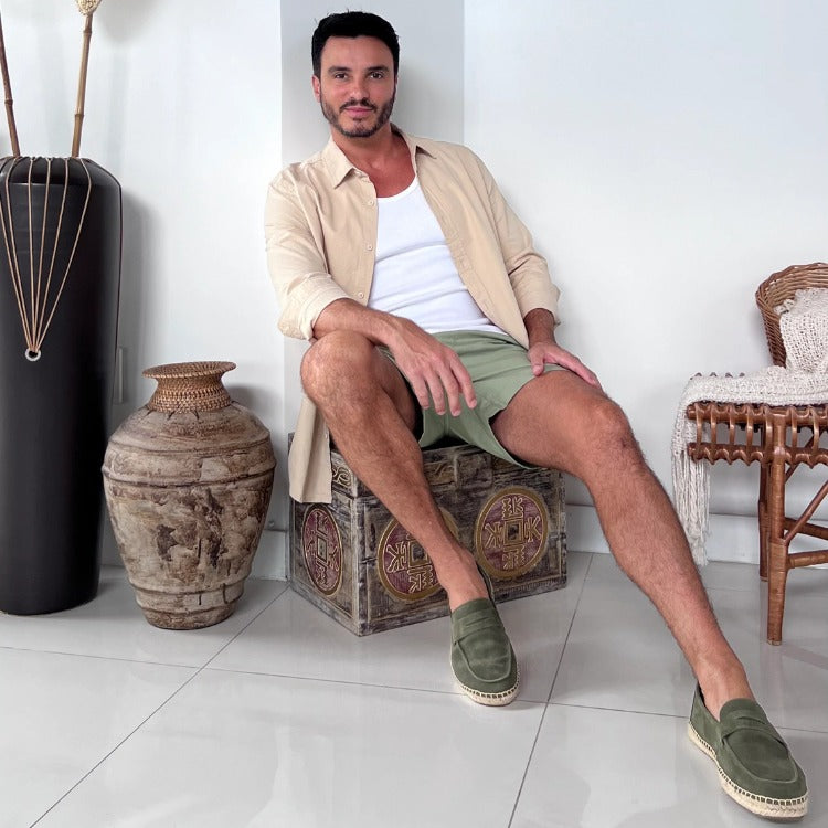 Mocassin espadrille pour hommes
