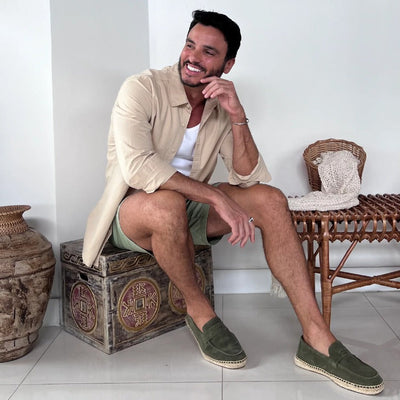 Mocassin espadrille pour hommes