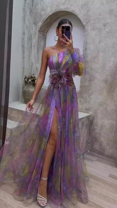 Félina | Robe à Manches Longues