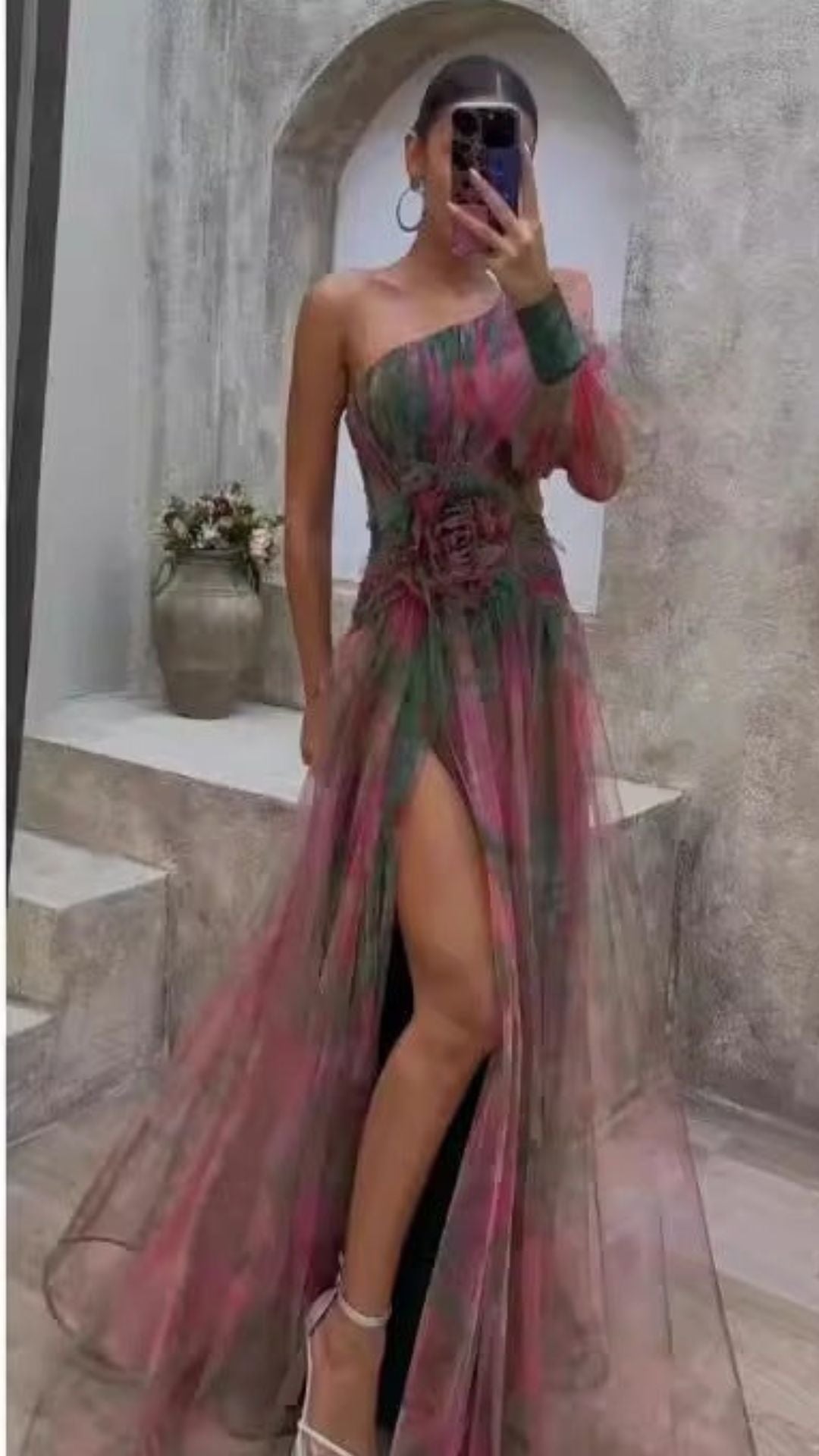 Félina | Robe à Manches Longues