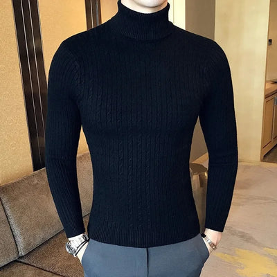 Don | Pull-over à Col Roulé Chauffant pour Hommes