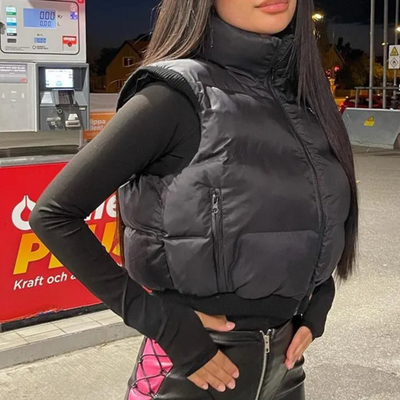 AYLEEN - Gilet Rembourré Décontracté pour Femmes