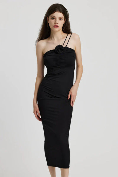 Daisy | Robe mi-longue sans manches