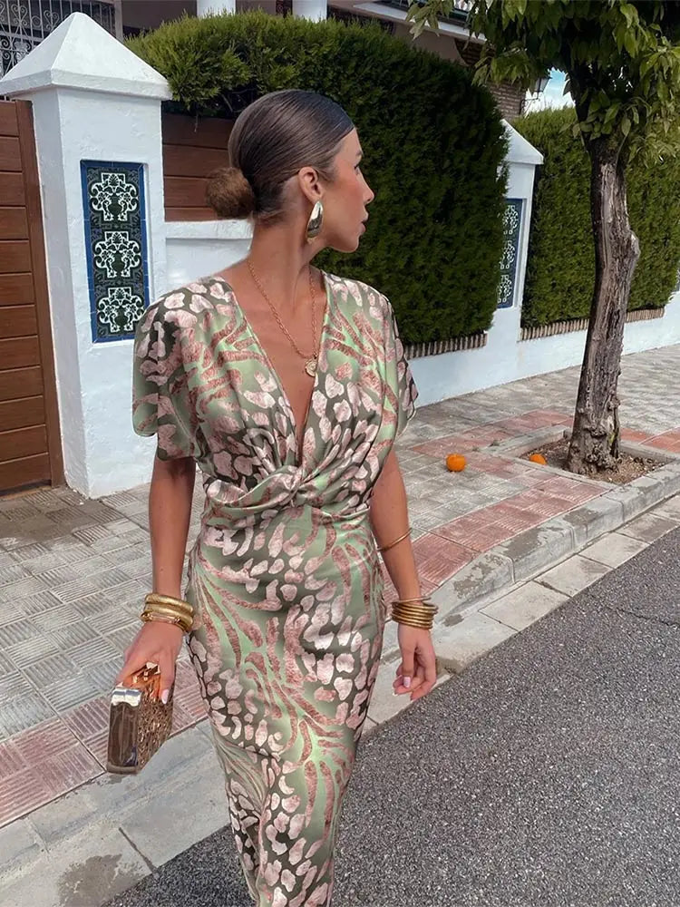 Clarissa | Robe Elegant chic pour femme | Midi