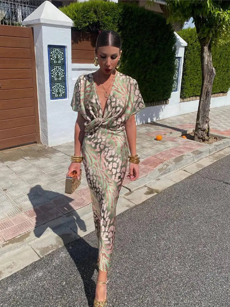 Clarissa | Robe Elegant chic pour femme | Midi