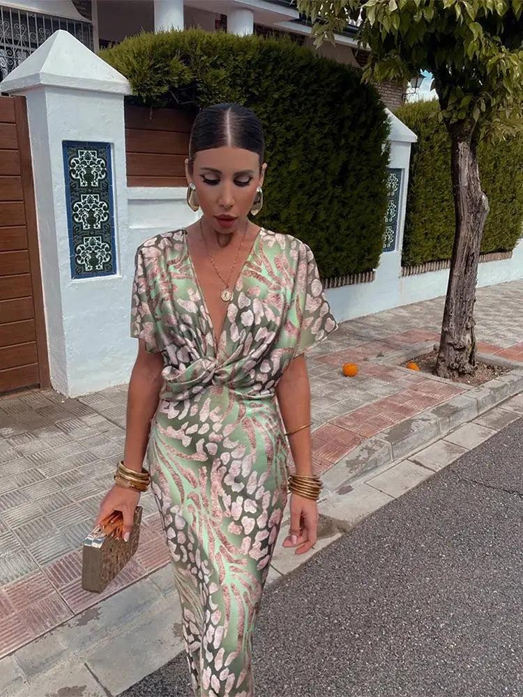 Clarissa | Robe Elegant chic pour femme | Midi