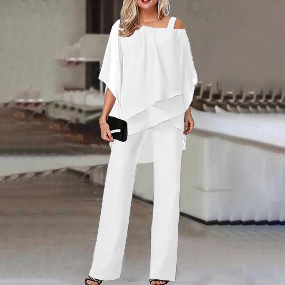 Femme Élégant Deux-pièces Ensemble – Melba