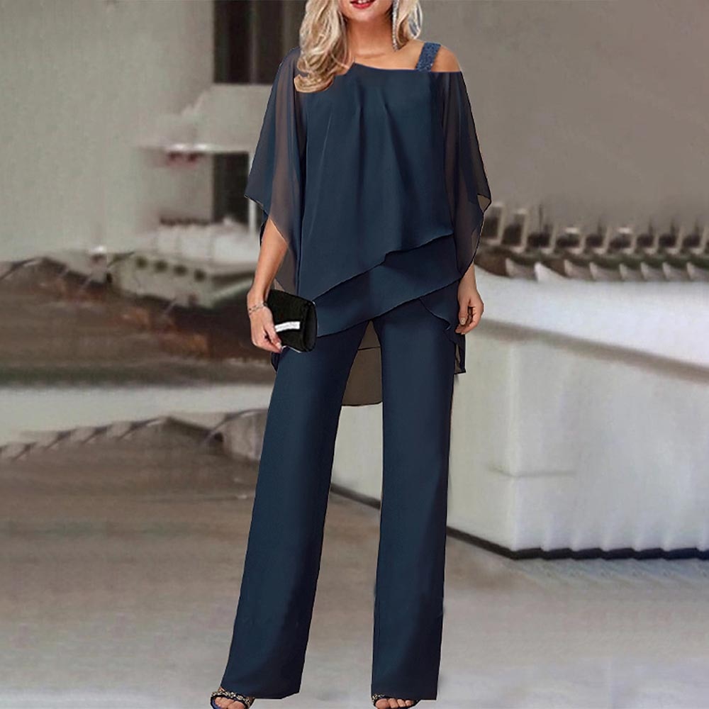 Femme Élégant Deux-pièces Ensemble – Melba