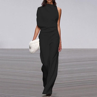 Combinaison sans manches à jambes larges Pour Femme | Chic