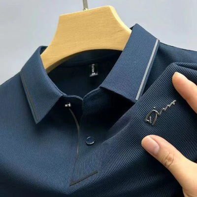 Homme Henley Manche Courte Polo – Chuck