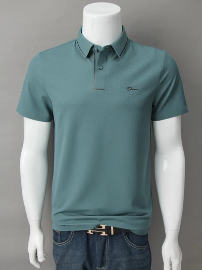 Homme Henley Manche Courte Polo – Chuck