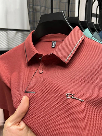 Homme Henley Manche Courte Polo – Chuck