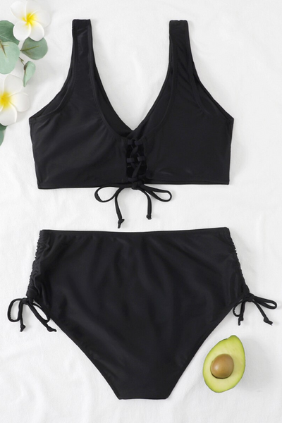 Femme 2 Pièces Grande Taille Bikini – Leola