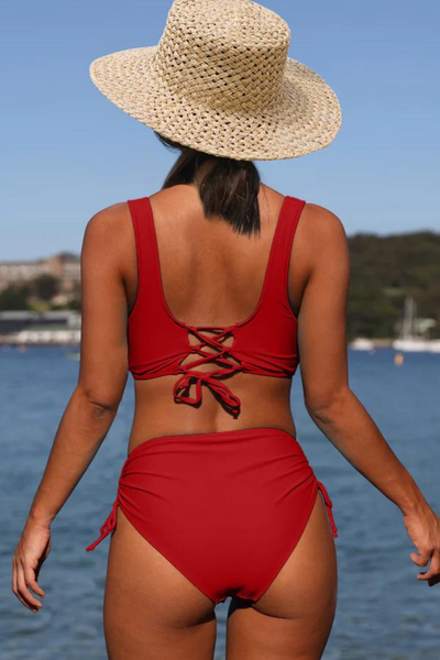 Femme 2 Pièces Grande Taille Bikini – Leola