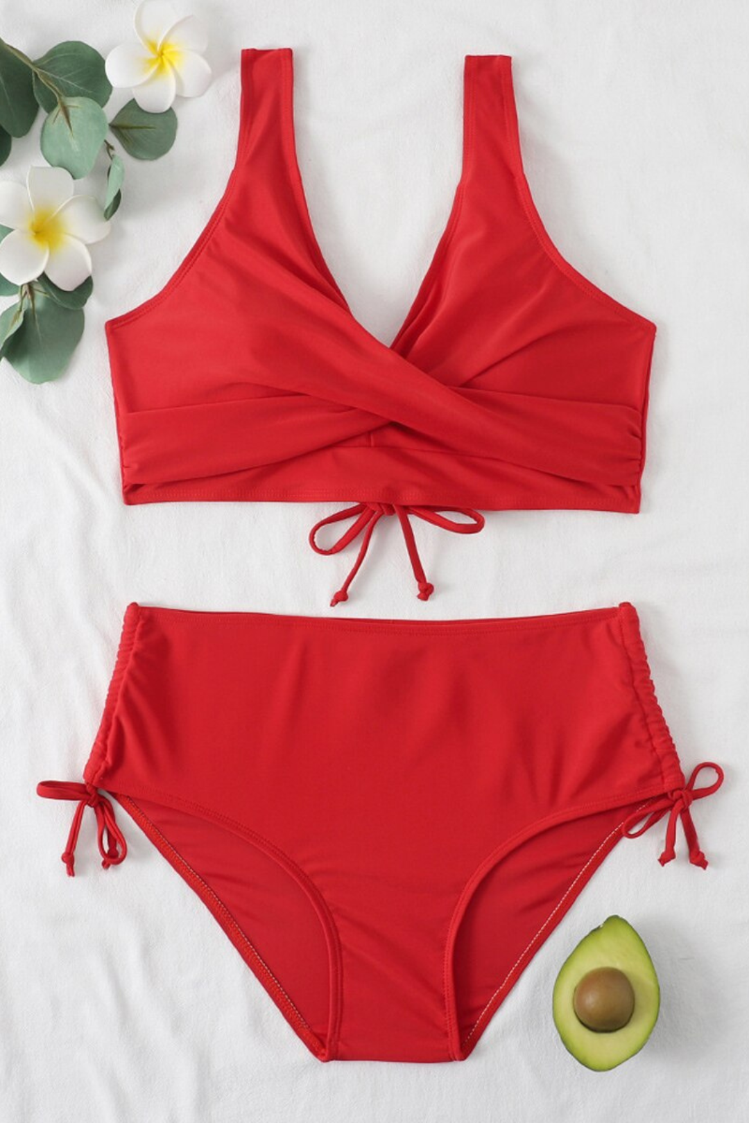 Femme 2 Pièces Grande Taille Bikini – Leola