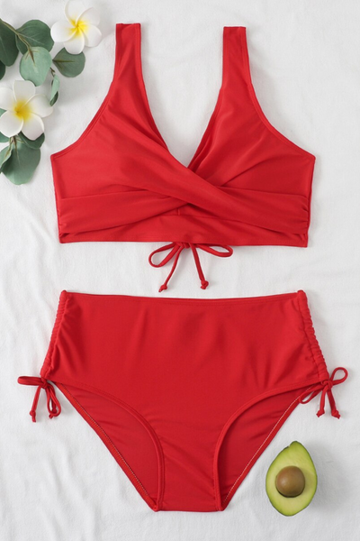 Femme 2 Pièces Grande Taille Bikini – Leola