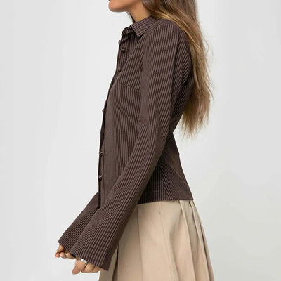 Chemisier à péplum Femme Chic - Winnie
