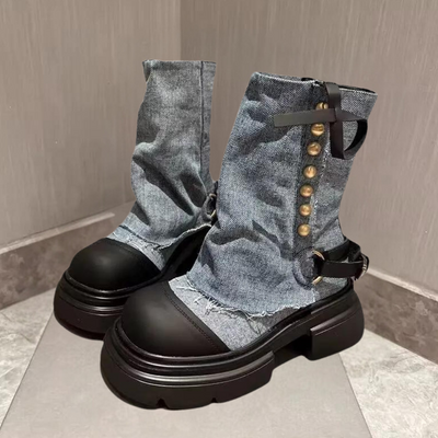 KEONA - Bottes en Jean pour Femmes