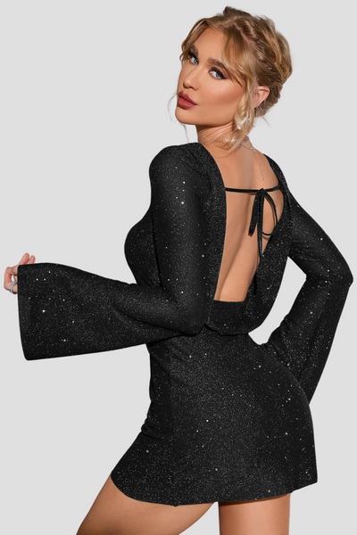 Fleur | Robe à paillettes tendance