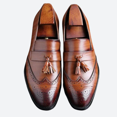 Chaussures orthopédiques élégantes à glands pour hommes - Frane