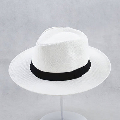 Chapeau unisexe avec structure tissée