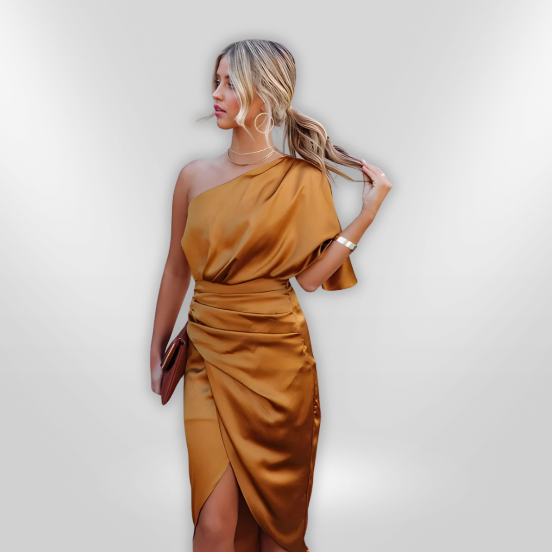 NATASHA | Robe en satin