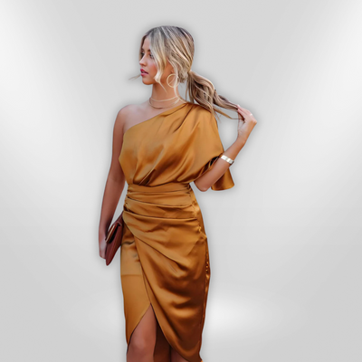NATASHA | Robe en satin