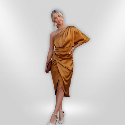 NATASHA | Robe en satin