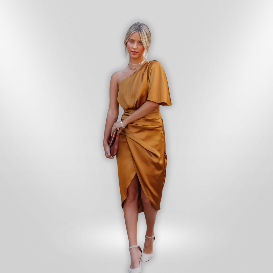 NATASHA | Robe en satin