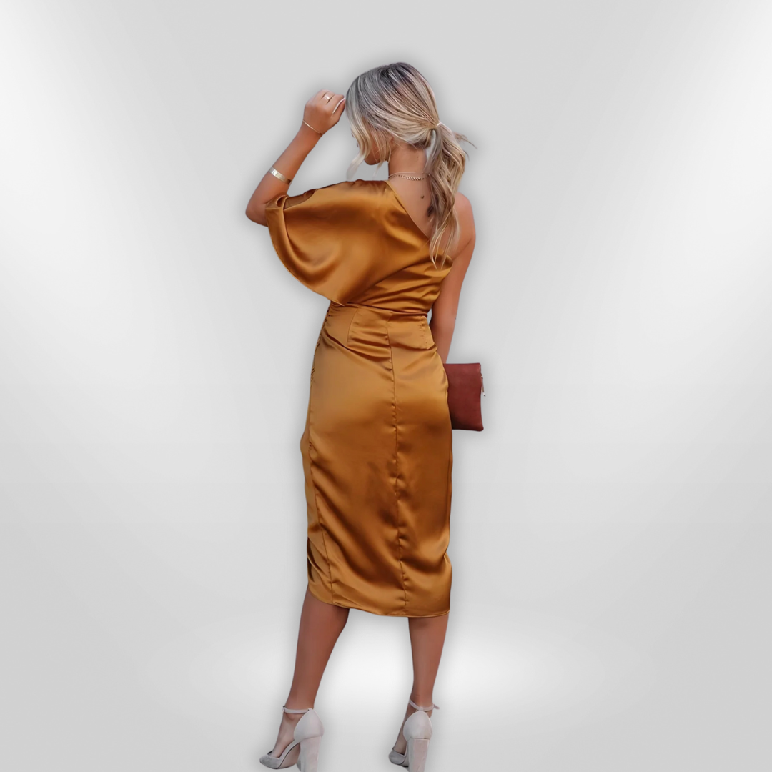 NATASHA | Robe en satin