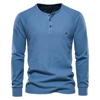 Fitz | T-shirt Moderne Henley pour Hommes