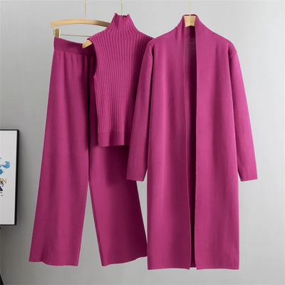 JULIA - Ensemble Moderne et Confortable en 3 Pièces pour Femmes