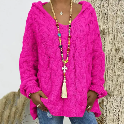 Nora - Pull doux col roulé femme