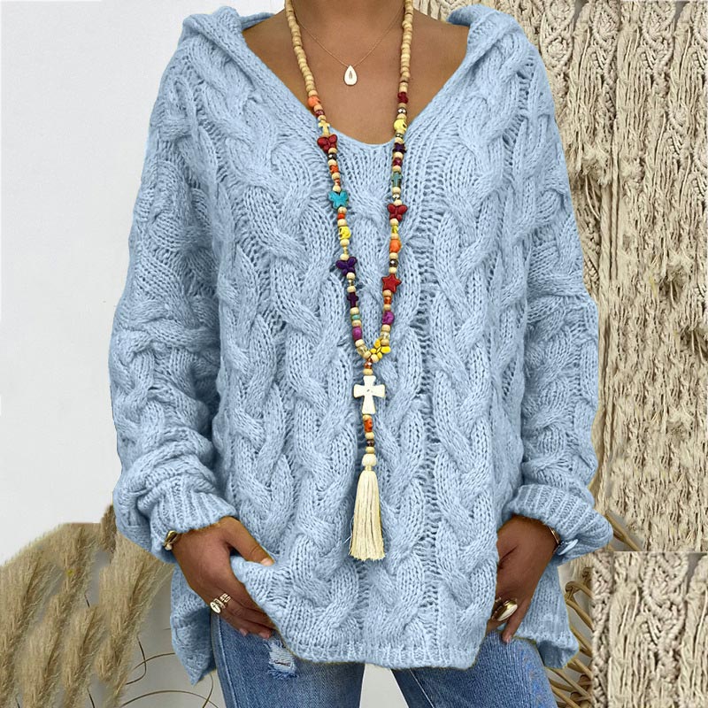 Nora - Pull doux col roulé femme
