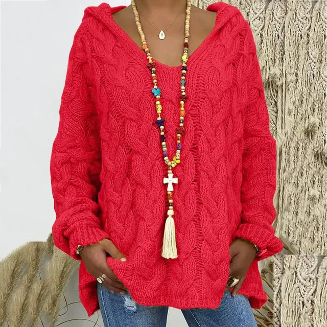 Nora - Pull doux col roulé femme