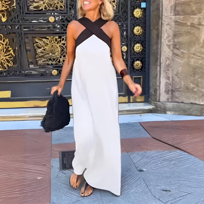 Morgane™ | Jumpsuit décolleté croisé