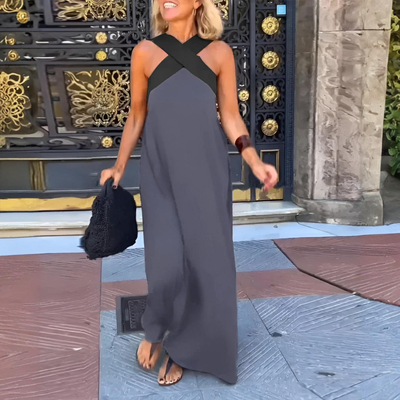 Morgane™ | Jumpsuit décolleté croisé