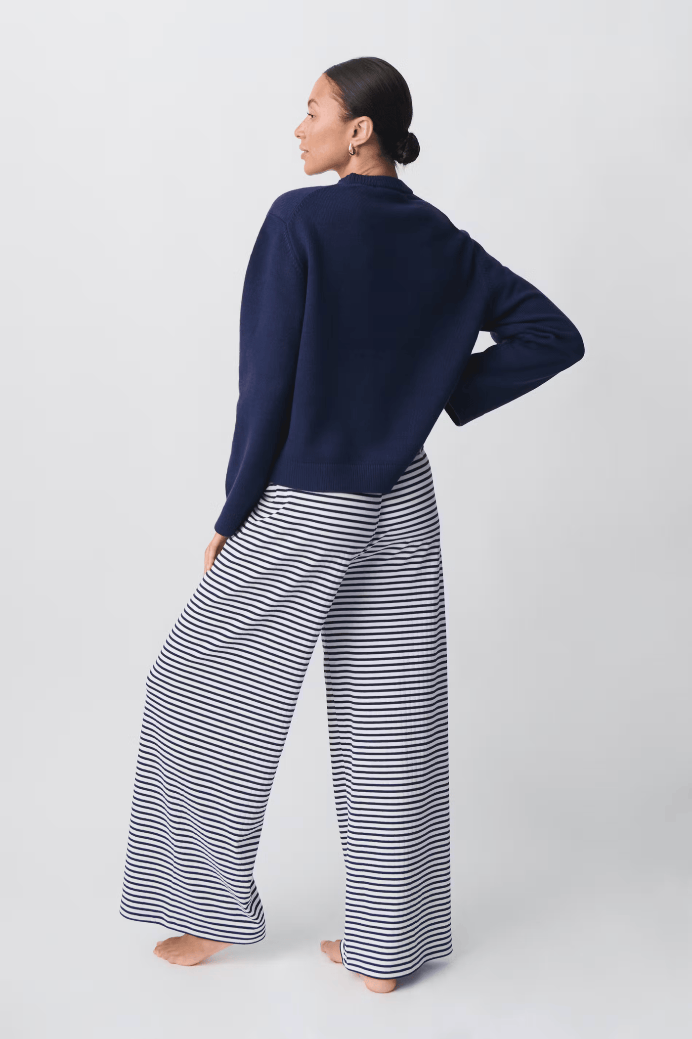 Sofie | Pantalon rayé confortable