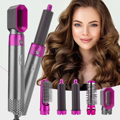 Outils de coiffage Set de brosses à air chaud Embouts multiples Soin des cheveux