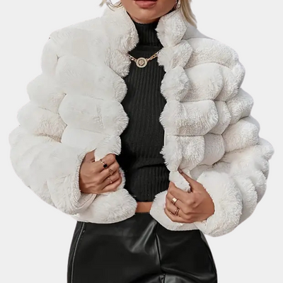 JESSICA - Manteau en Fourrure Glamour pour Femmes