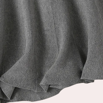 LECEA - Jupe Stylisé à Taille Haute pour Femme