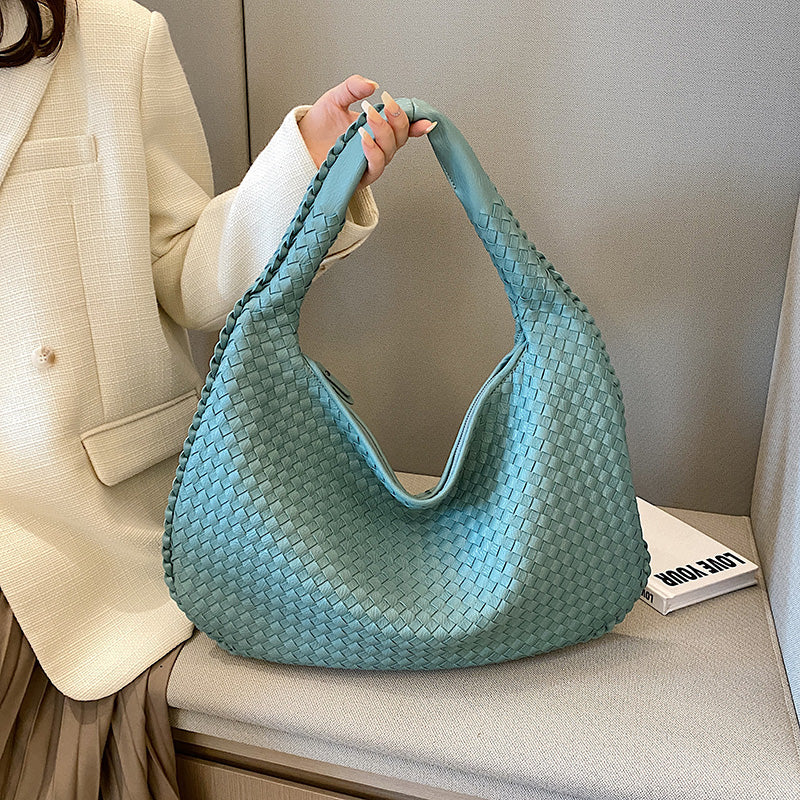 Maria | Sac tressé en cuir vegan