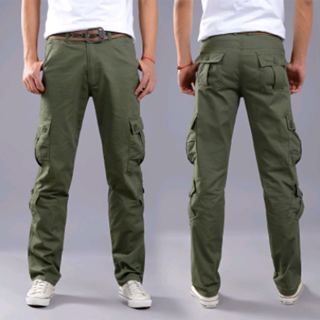 FLAVIO - Pantalon cargo tendance pour un look décontracté