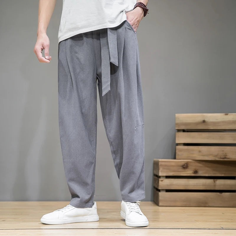Pantalon essentiel en lin