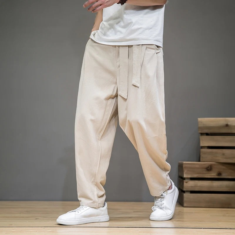 Pantalon essentiel en lin