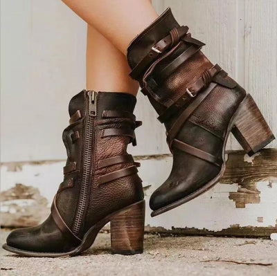 Jama | Bottes en cuir élégantes pour femmes