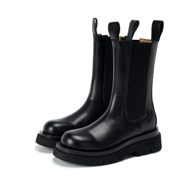 Mathilde | Bottes A Enfiler Pour Femme | Noir