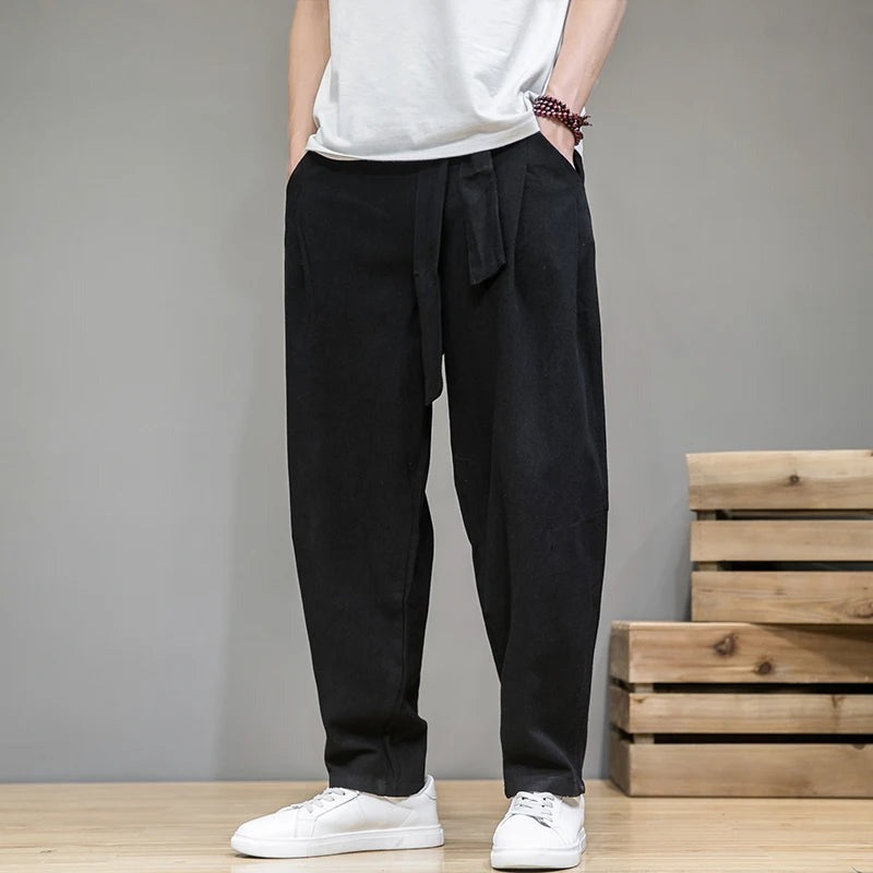 Pantalon essentiel en lin